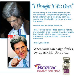 John Kerry Botox Ad