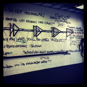 The inspiring quotes at Amenzone work! I push myself harder…