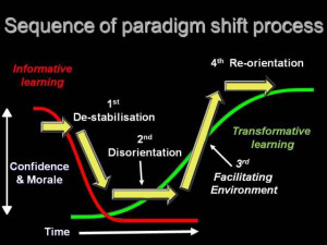 sequence of paradigm shift process