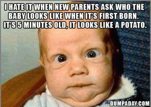 new born baby is ugly, funny baby pictures