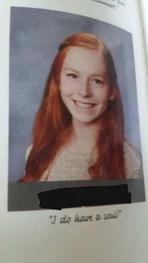 yearbook quotes 2015 ginger soul