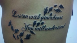 , Pocahontas Leaves Tattoo, Pocahontas Tattoos, Tattoo Quotes ...