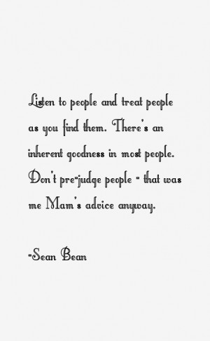 Sean Bean Quotes amp Sayings