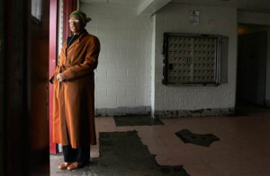 Public housing tenants suspect conspiracy