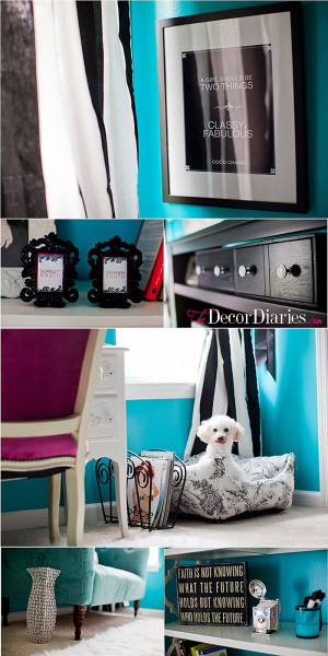 ... makeover at The Decor Diaries By Scarlett Lillian. Coco Chanel quote