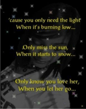 Let her go- passenger