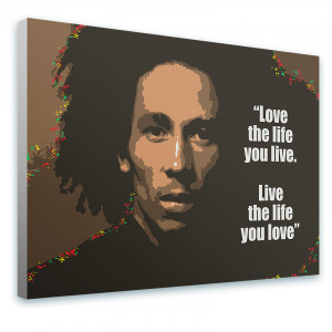 BIG-Canvas-Bob-Marley-Quote-decor-Inspiration-GICLEE-motivational-Text ...