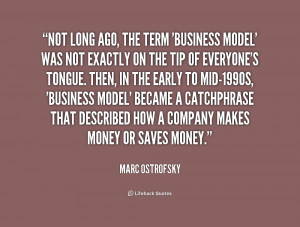 BUSINESS MODEL QUOTES
