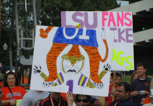 The Funniest College Gameday Signs