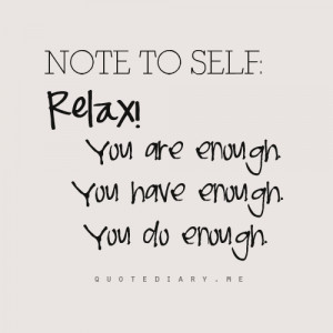 It's very easy to beat yourself up and feel horrible about yourself