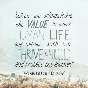 Every human life has value
