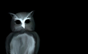creepy dark scary owls 1280x800 wallpaper Moods creepy HD Art HD ...