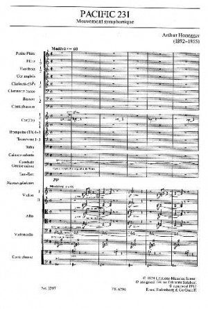 Arthur Honegger - Pacific 231