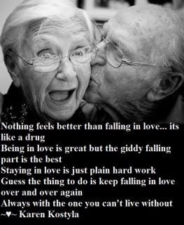 keep falling in love over and over again always with the one you can ...