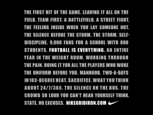... nike american football motivational quotes nike football quotes nike