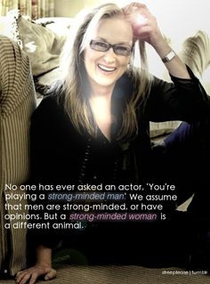 you go meryl. More