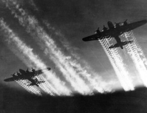 ... Force, Airplane, B17 Flying, Flying Fortress, B 17 Flying, Vapor Trail