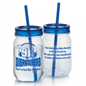 Home > 911 Dispatchers: You've Got Our Number Mason Jar Tumbler With ...