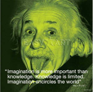 Albert Einstein - Imagination (I.Quote)