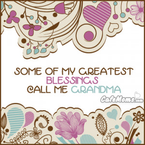 Some Of My greatet Blessings Call Me Grandma Facebook Graphic