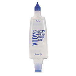 Tombow Aqua Nontoxic Glue with Wide Tip & Pen Style Applicators, 1.69 ...
