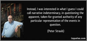 More Peter Straub Quotes