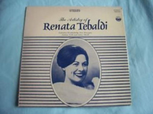 Details about 3205 The Artistry of RENATA TEBALDI USA LP
