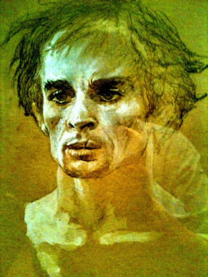 Jamie Wyeth on Nureyev, a portrait!