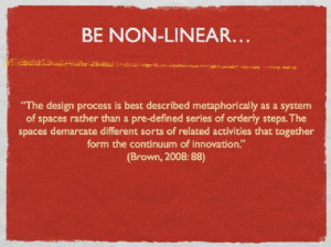Be non-linear