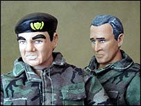 Mohammed Saeed al Sahhaf and George W Bush dolls