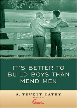 Start by marking “It's Better to Build Boys Than Mend Men” as Want ...