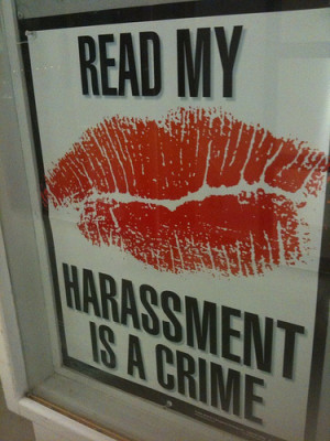 harassment is not specifically criminalized the way sexual harassment ...