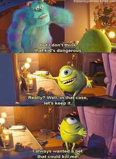 MONSTERS INC . / MONSTERS UNIVERSITY