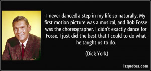 Bob Fosse Quotes