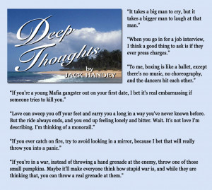 ... Deep Thoughts by Jack Handey