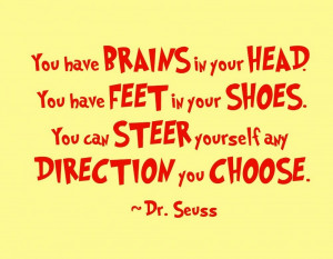 dr seuss quote from The Grass Skirt blog