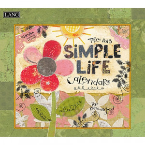 Simple Life Wall Calendar: Flowers, butterflies, and bees adorn Karen ...