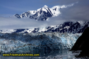 alaska ice global warming glacier blue ice majestic calendar postcard