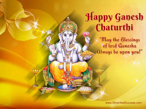 Ganesh Chaturthi Whats app Massages & Wallpapers 2013