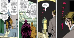 Talking about the old days with Rorschach