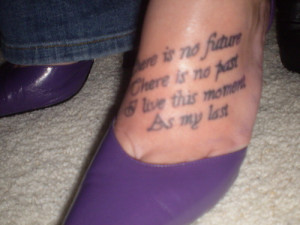 Rent Tattoos Its a quote from rent which i