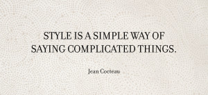 Wisdom Wednesday Jean Cocteau LAGOS Jewelry Style