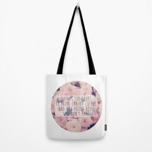 promote tote bag matt healy quote by samantha size 13 x 13 16 x 16 ...
