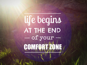... life begins at the end of your comfort zone # life # matilda # text
