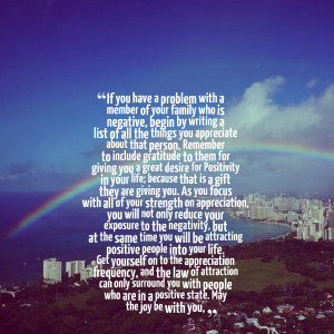 Quotes Picture: if you have a problem with a member of your family who ...