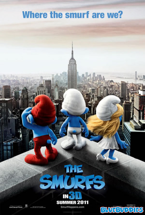 Yup, The Smurfs is coming into the big screens next year, 2011.