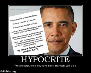 Typical Obama hypocrisy. Not like he's paying for it either.
