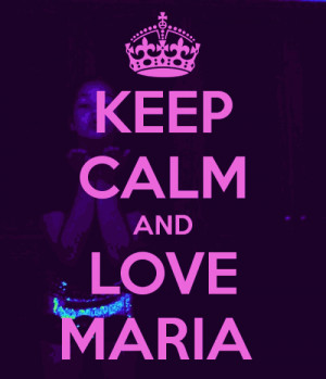 You should keep calm and love me because soon I'll teach you how to ...