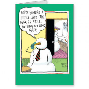 Snowman Sayings Cards Card Templates Postage