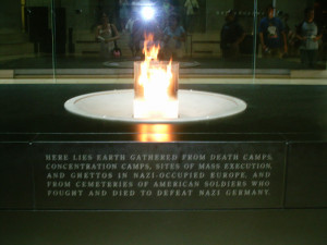 took this photo at the Holocaust Museum in 2007